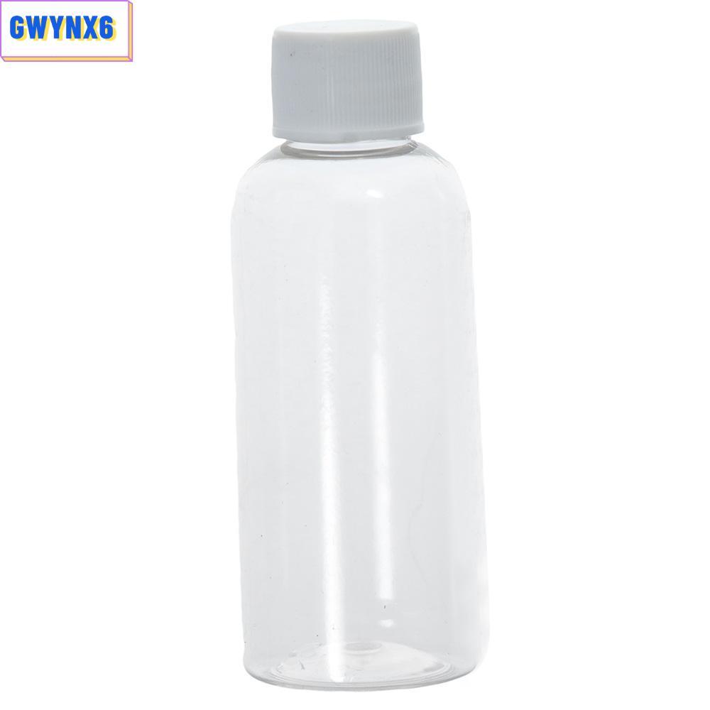 GWYNX6 10 ชิ้น Ginger Shot ขวดรั่วสําหรับของเหลวพร้อมหมวก Wellness Juice Shot ขวดรีฟิล