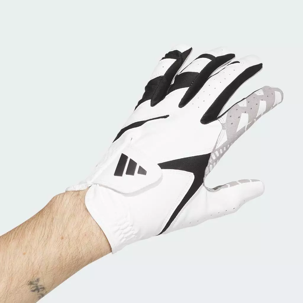 adidas กอล์ฟ ถุงมือ STICKYFIT 26 ผู้ชาย สีขาว KF9388