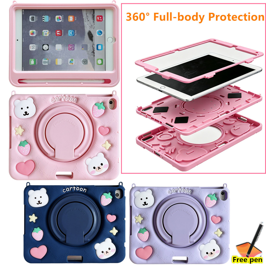เคสสําหรับ iPad A19 12th 2026Air 11 M4 Air8 A16 2025 2024 M2/M3 Mini 10.2" 789 10th 10.9 5 6 9.7"123
