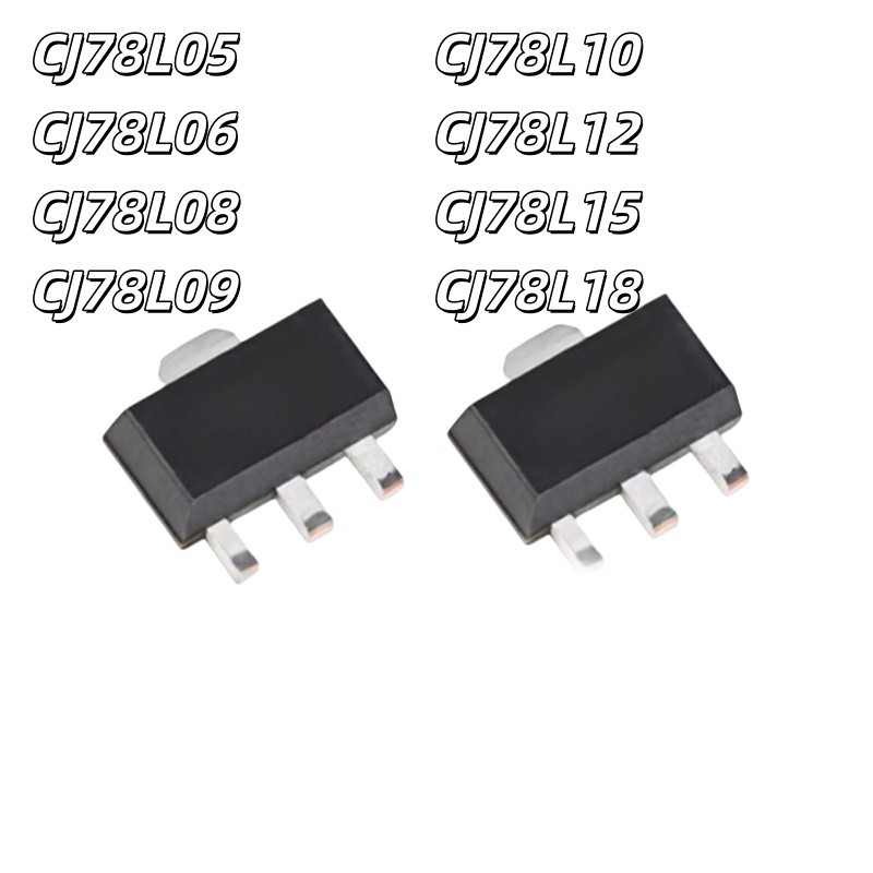 CJ78L05 78L06 78L08 78L09 78L10 78L12 L15 L18 Patch SOT89
