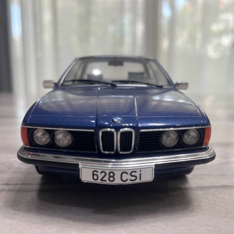 BMW 628 CSI (E24) สเกล1/18 ไม่มีกล่อง
