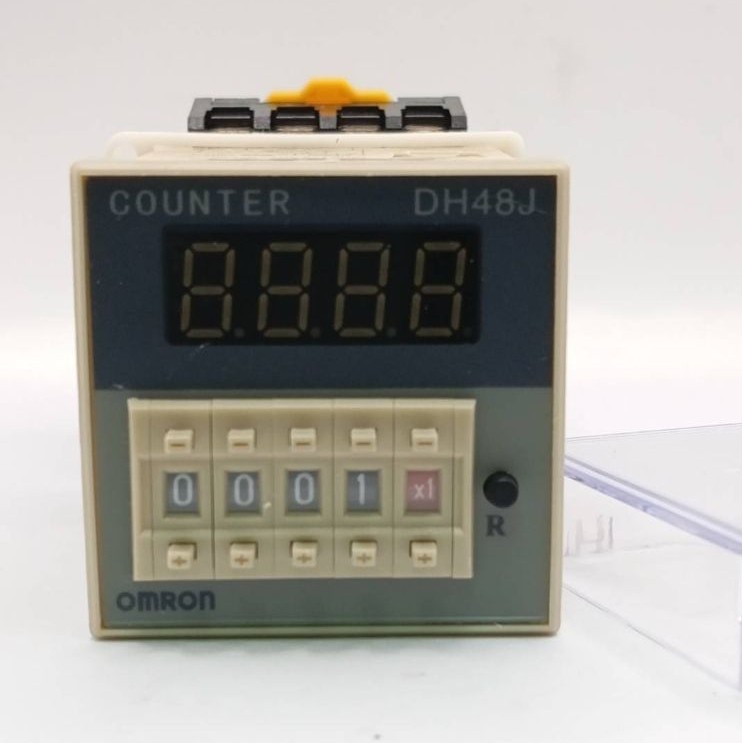 พร้อมส่ง DH48J-8.  12,24,220V  DH48J-8 Digital Counter ซึ่งเป็นอุปกรณ์นับจำนวนแบบดิจิทัลที่สามารถตั้
