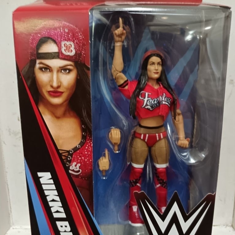 Mattel WWE Elite Series 123 ฟิกเกอร์ Nikki Bella Wrestling