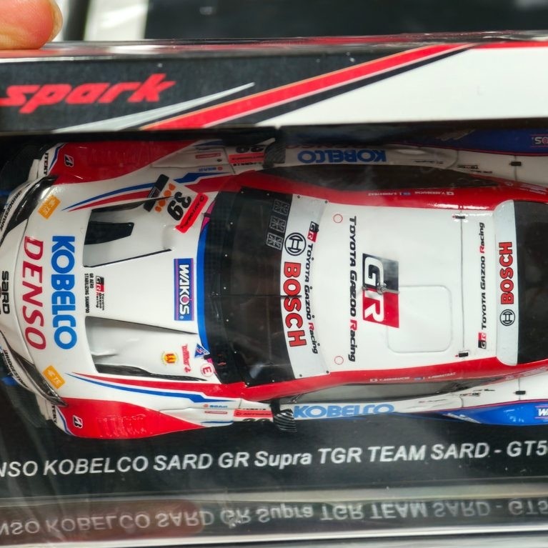 Spark 1 43 Racing รุ่น KOBELCO SARD GR Supra TGR TEAM SARD-GT500 On Delivery