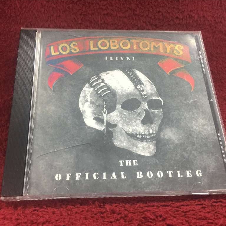 CD Los Lobotomys – The Official Bootleg (Live) สภาพตามรูปปก ZA303-72