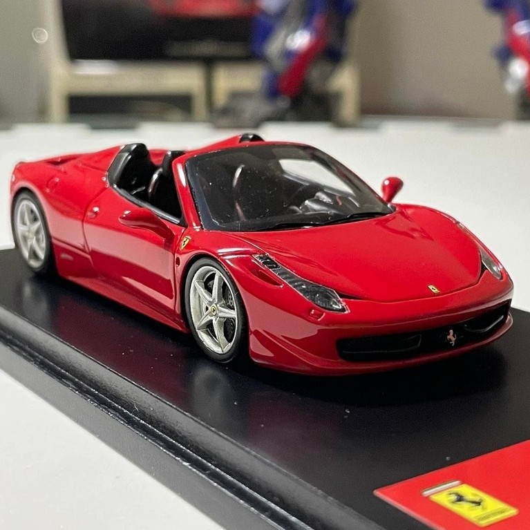 [สต๊อกพร้อม ติดต่อหากคุณมีคําถามใดๆ] 1/43 Fujimi Ferrari 458 Spider Convertible