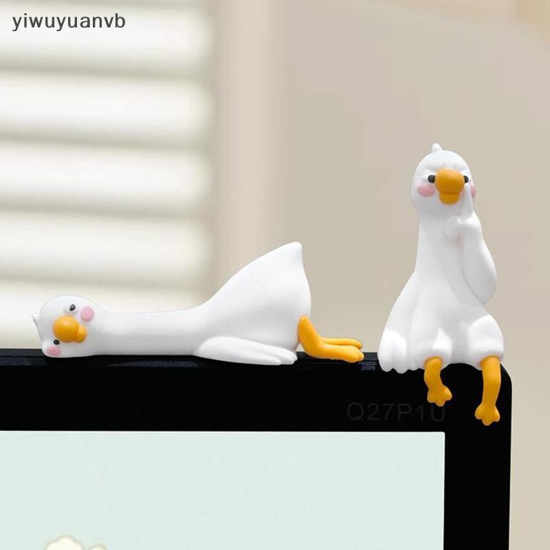 Yiwuyuanvb] เรซิ่นการ์ตูนสัตว์ตกแต่งสําหรับโต๊ะรถ Dashboard TV Monitor ของขวัญไอเดียน่ารัก 3D Du ตุ๊กตามินิเรซิ่น Du ขี้เล่นเครื่องประดับใหม่