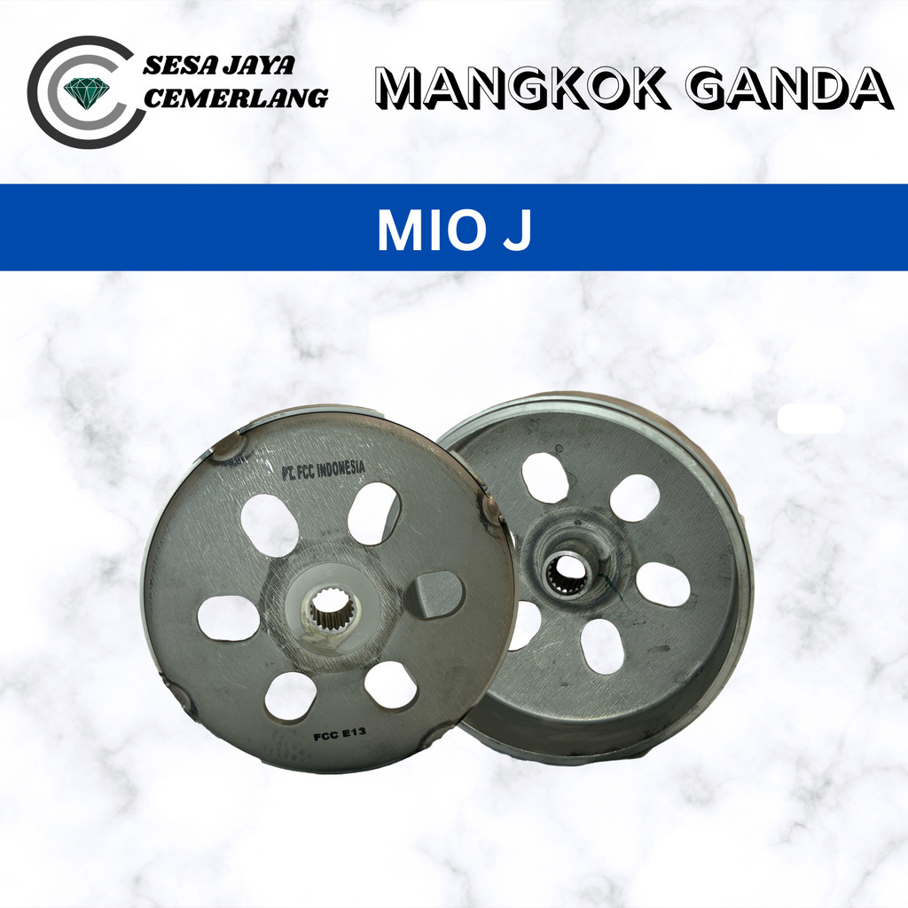 FCC ชามคู่สําหรับ Mio J (54P) มอเตอร์ไซค์ ของแท้ 100%