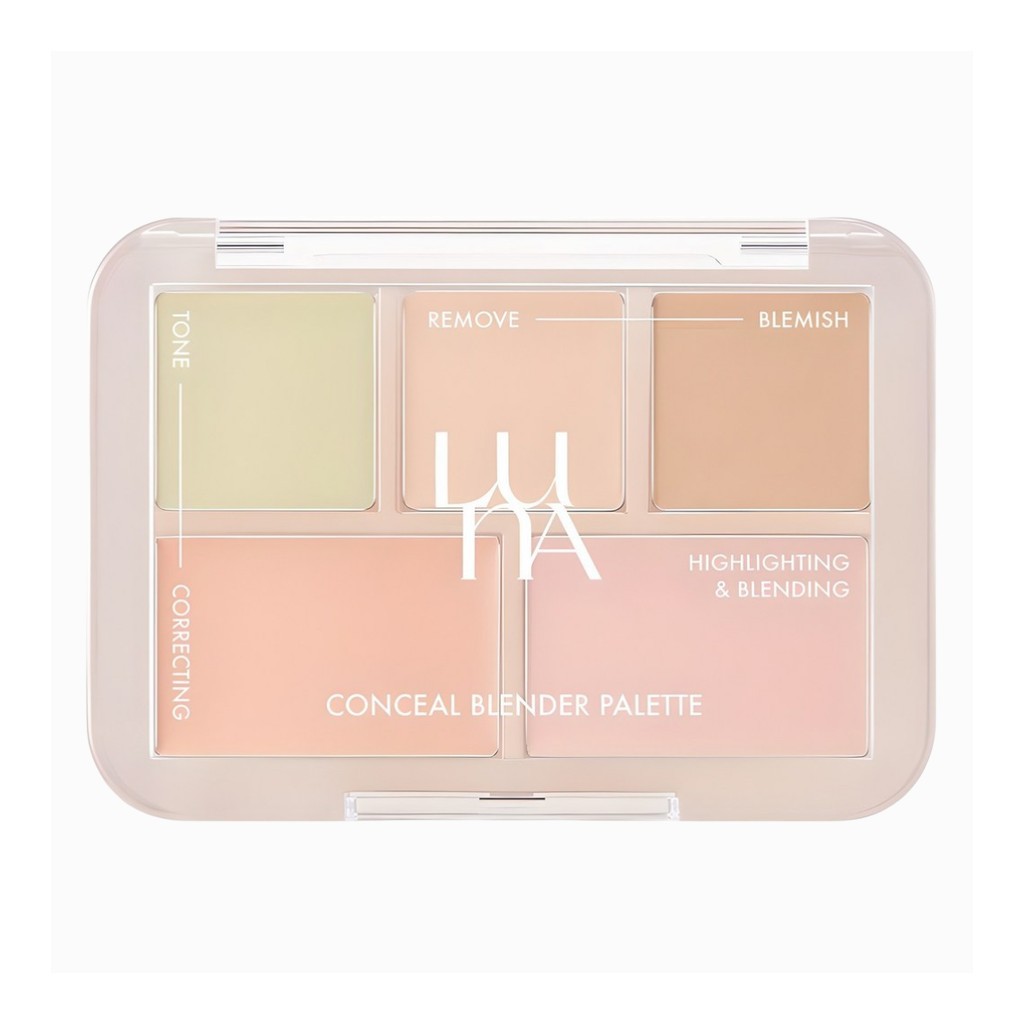 [luna] LUNAปกปิดเครื่องปั่น 5 สีคอนซีลเลอร์ 6g, 01 คอนซีลเลอร์ใส, 1 ชิ้น