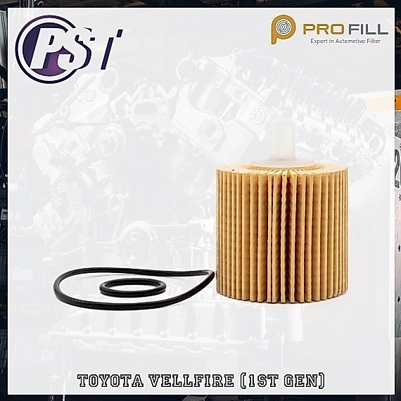 กรองน้ํามันเครื่อง PST 04152-31090 (OF-31090) - Toyota Vellfire (1st Gen) 3.5 2008-14