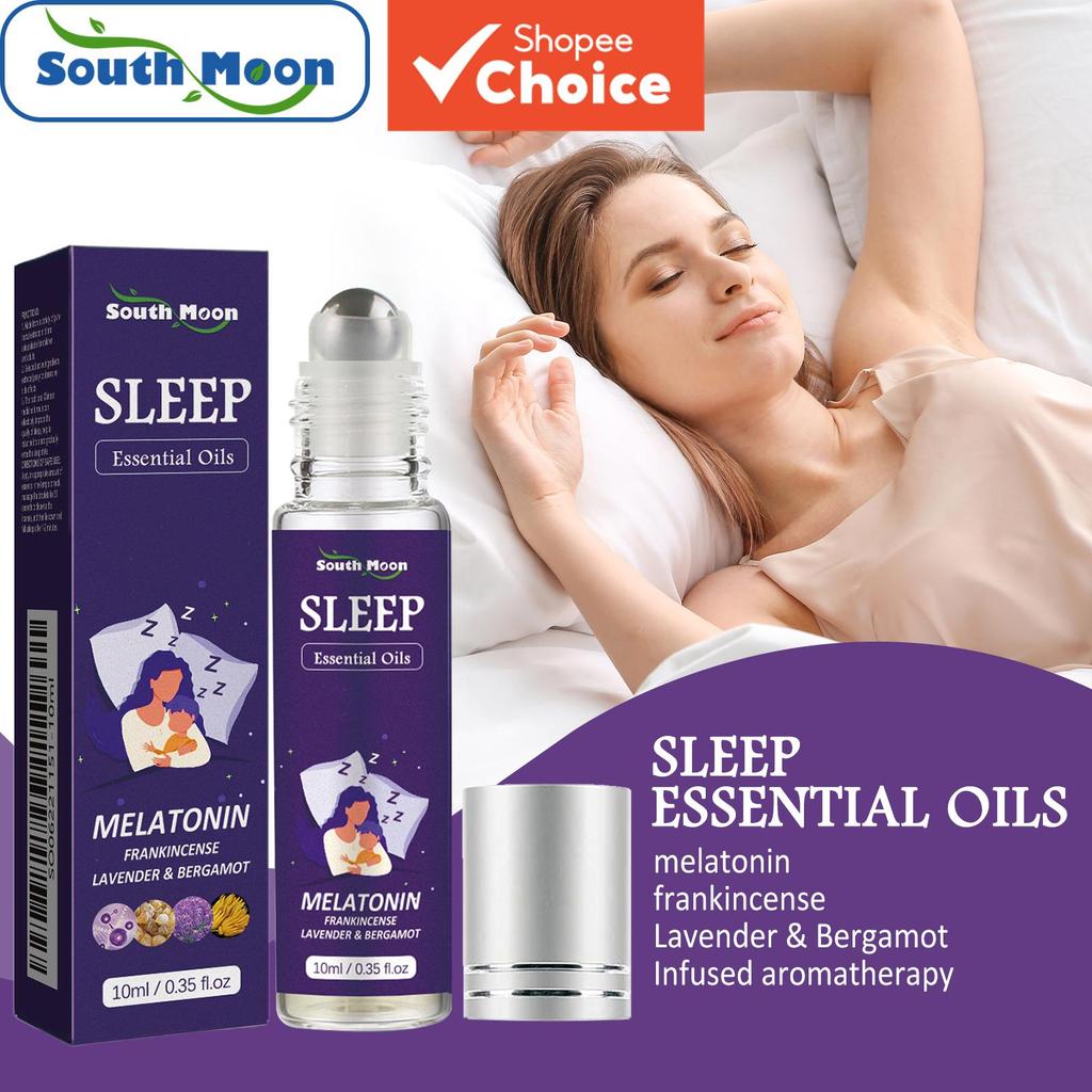 Professional Sleep Oil 10ml Plant Essence Rinse นวดสําหรับ Night Relaxing Odor Neutralizer พื้นผิวปลอดภัย