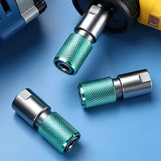 MUNDAUN อะแดปเตอร์หัวจับสว่าน, อะแดปเตอร์เครื่องบดมุมเปลี่ยนอย่างรวดเร็ว Hex Shank, หัวแปลงเครื่องมือล็อคอย่างรวดเร็วกันลื่น