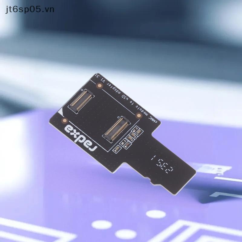 [JTS] EMC To USD Board Adapter Board MicroSD TF Card Burning Modules สําหรับ RO PI 4A/4B [VN]