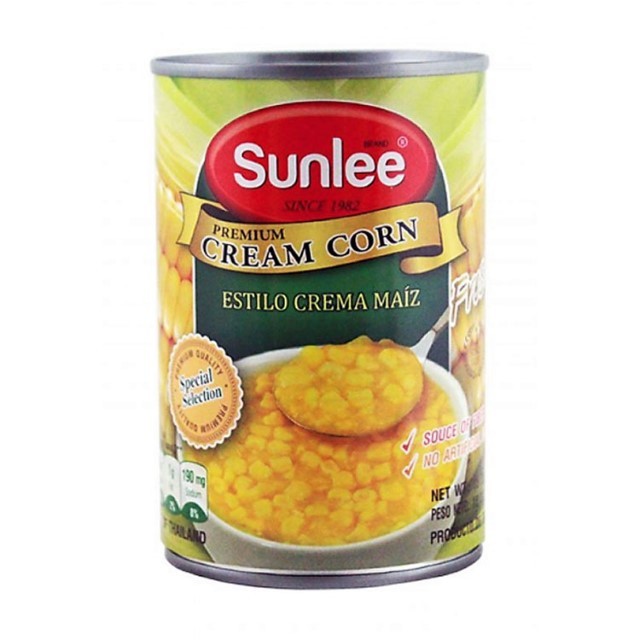 ซันลี ซุปข้าวโพดหวาน Sunlee Cream Corn Soup 410g.