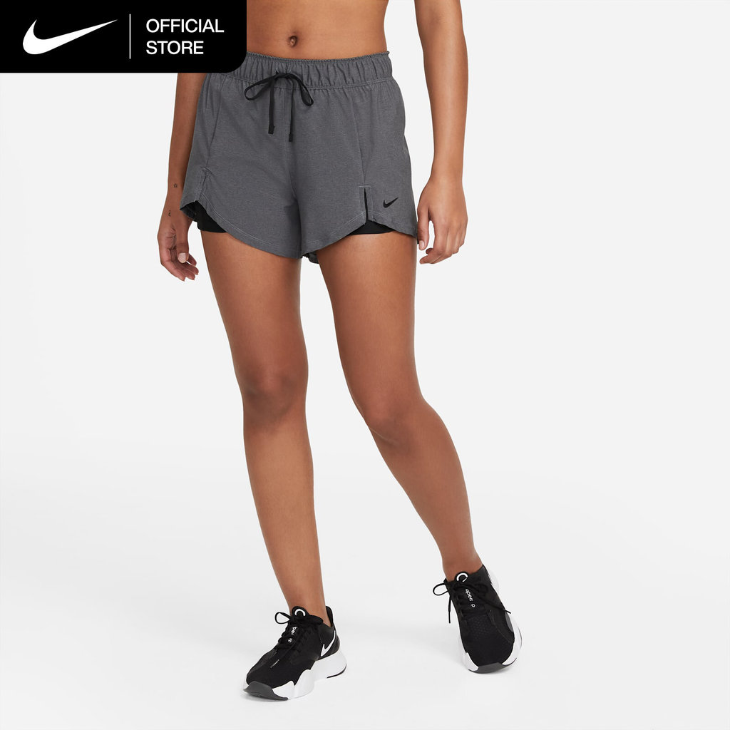 Nike Women's Flex Essential 2-in-1 Training Shorts - Black [DA0454-014]
