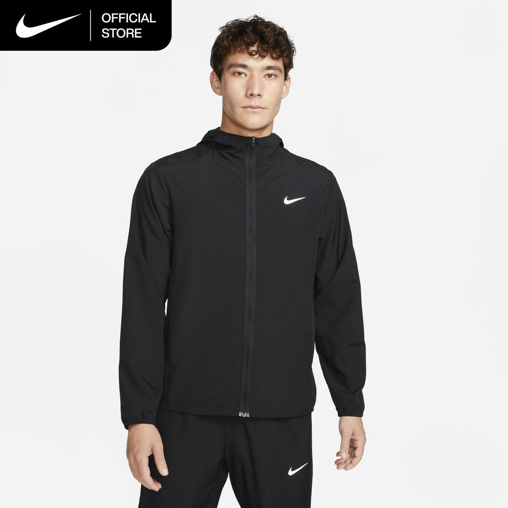 Nike Dri-FIT Men's Form Hooded Versatile Jacket - Black [FB7483-010]