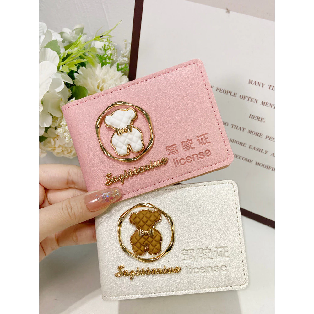 Mercedes-Benz BMW Audi Porsche Motorcycle Drivers License Leather Case Cute Drivers License Book Card Holder Dri thumbnail 4
