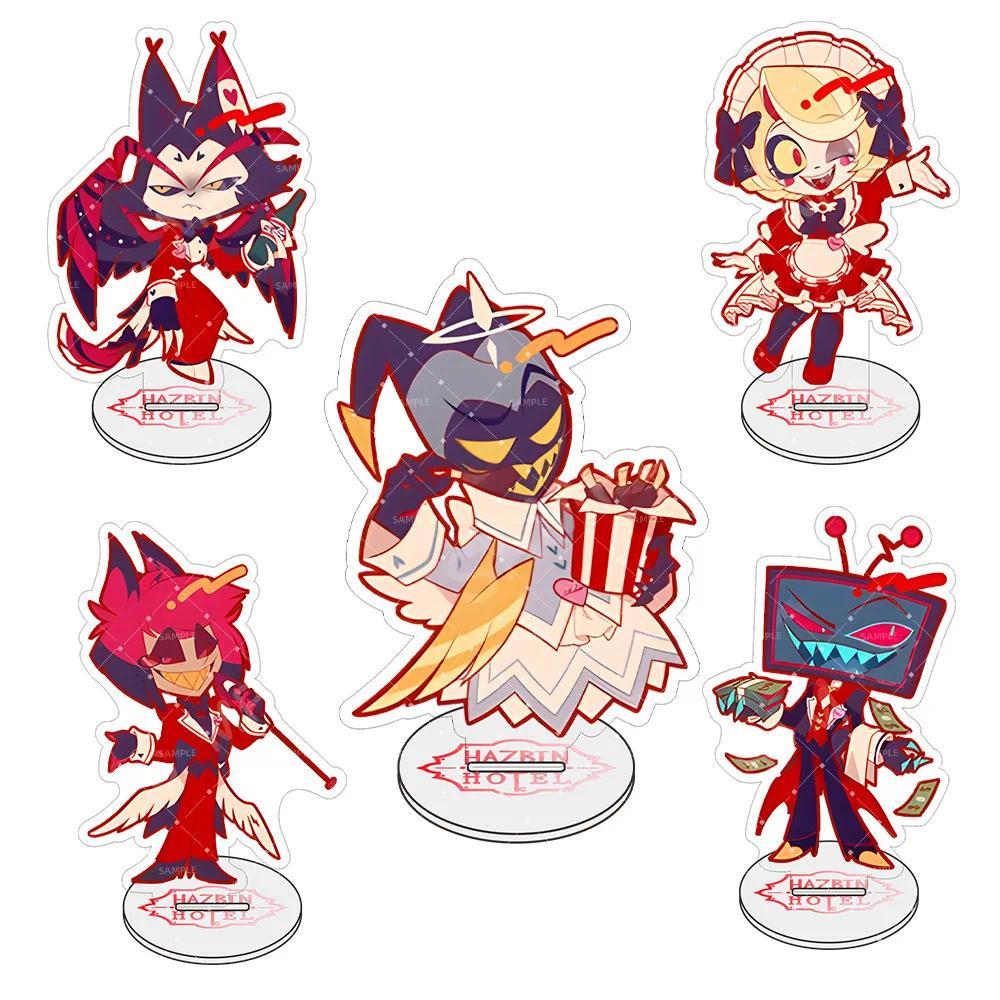 Anime Hell Hotel 2 Cute Standee micha Charlotte/Alastor Tabletop Nations Accessories s สินค้าประณีต