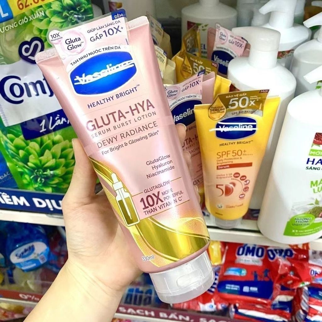 Vietnam Body Lotion VASELINE duong the chong nang Whitening Body Lotion [ZZB] SL