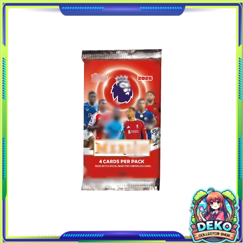 [ 1 ซอง ] 2025-26 Topps Soccer Merlin Premier League Soccer Value Box (p3)