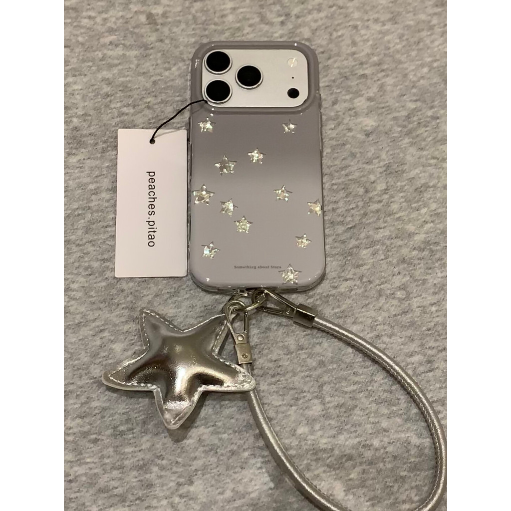 พับดาวเหมาะสําหรับเคสโทรศัพท์มือถือ iPhone17, Apple 16promax ใหม่ 15pro ผู้หญิง 13 เคสป้องกัน 14 17promax 16pro 14promax 15promax