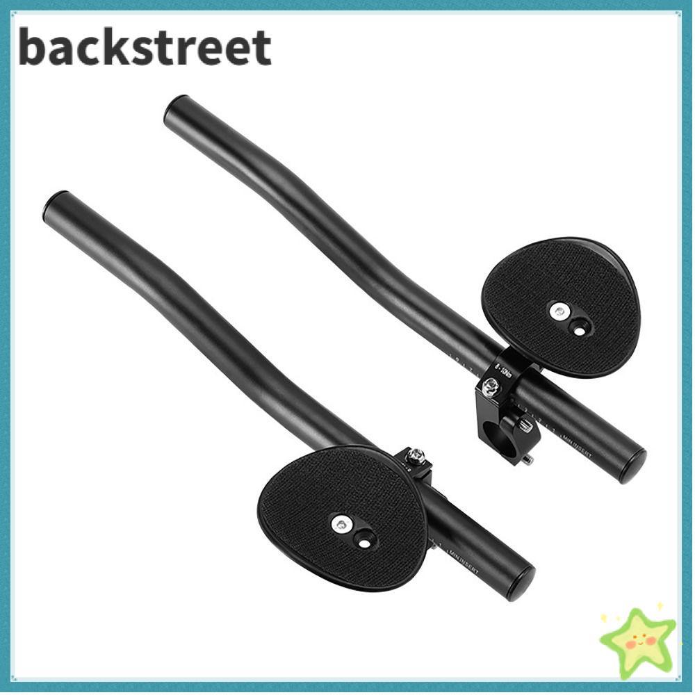 BACKSTAGEREETDV Time Trial Handlebar,อลูมิเนียมน้ําหนักเบาจักรยาน,DIY ทนทาน Ergonomic TT Handlebar