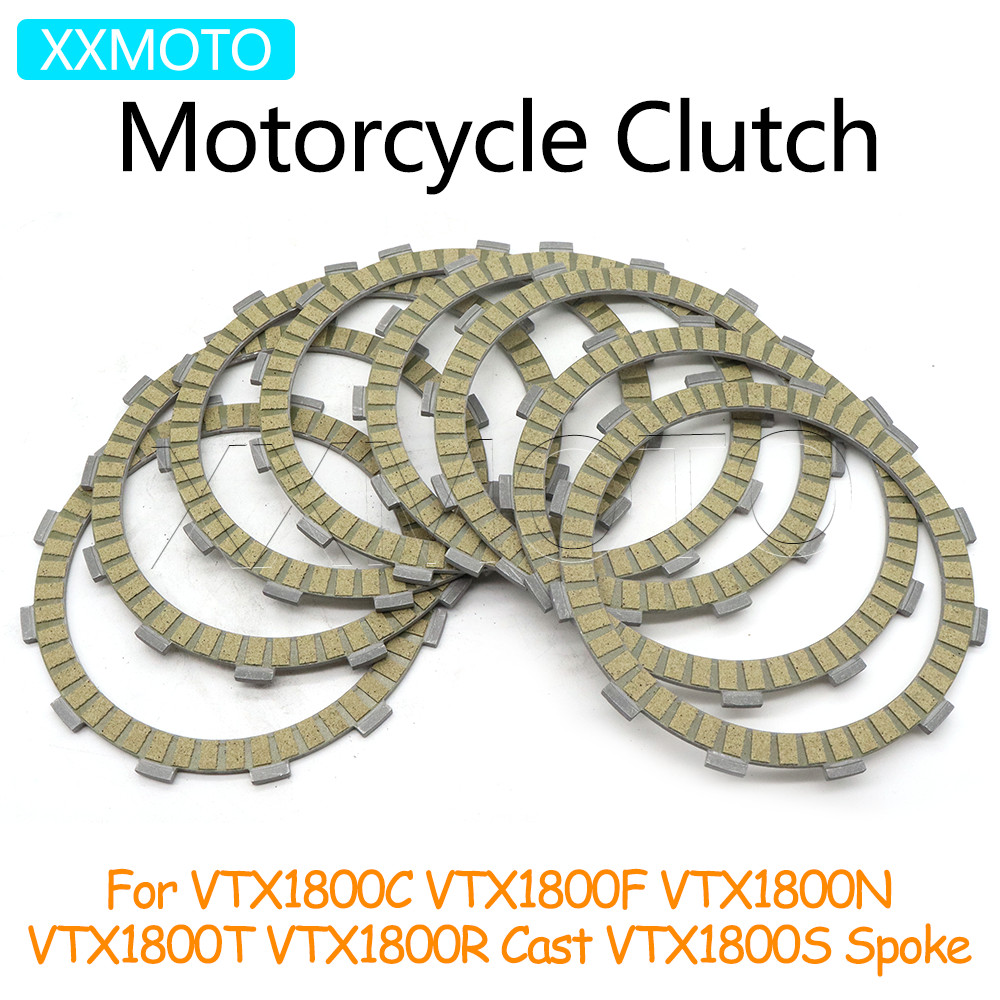 สําหรับ Honda VTX1800T VTX1800N VTX1800F VTX1800C VTX 1800S 1800R 1800 TCNR รถจักรยานยนต์แผ่นคลัทช์แ