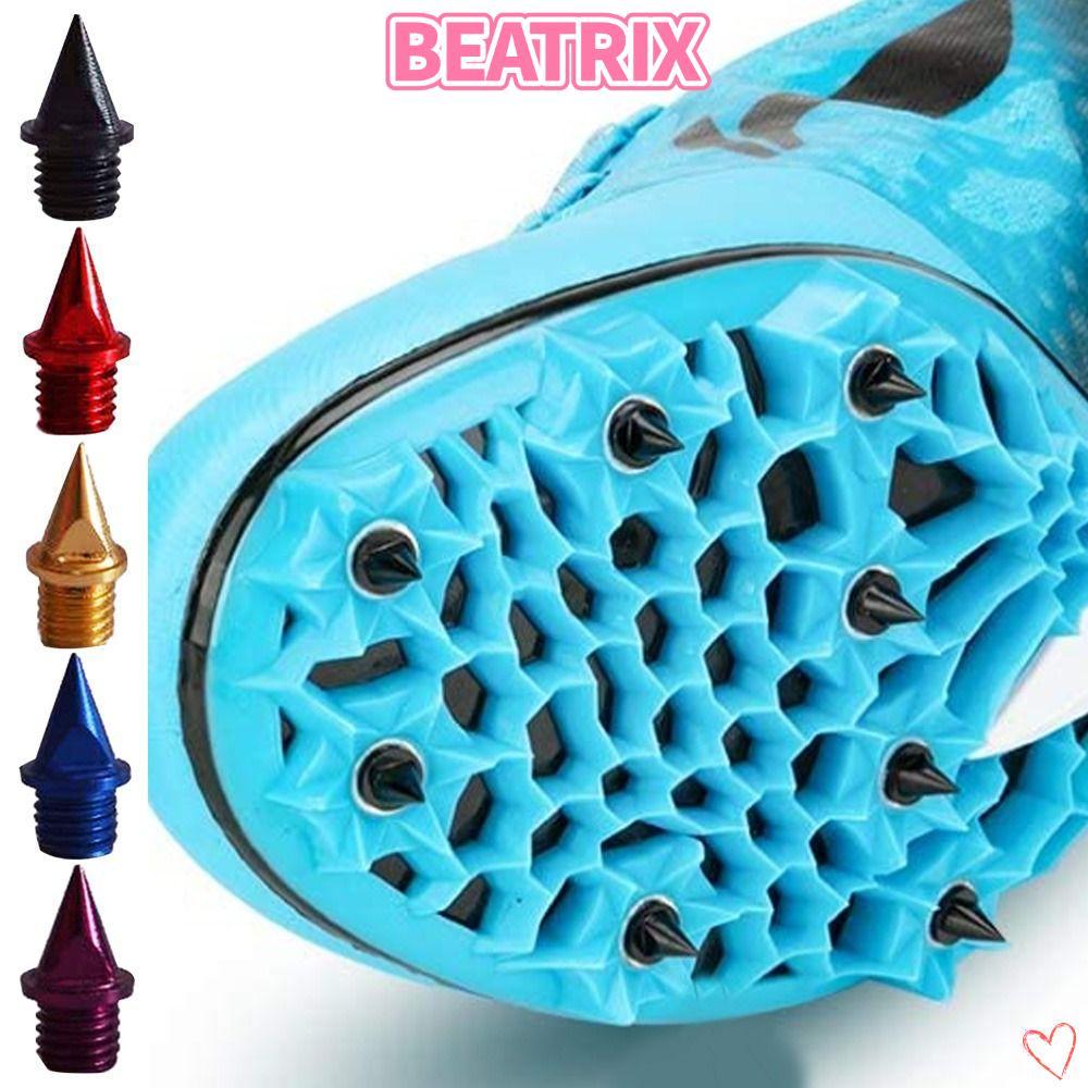 บีทริกซ์‌ 20 ชิ้น Track Spikes Cross Country Track Field Sprinting 1/4 นิ้วสําหรับ Track Shoes