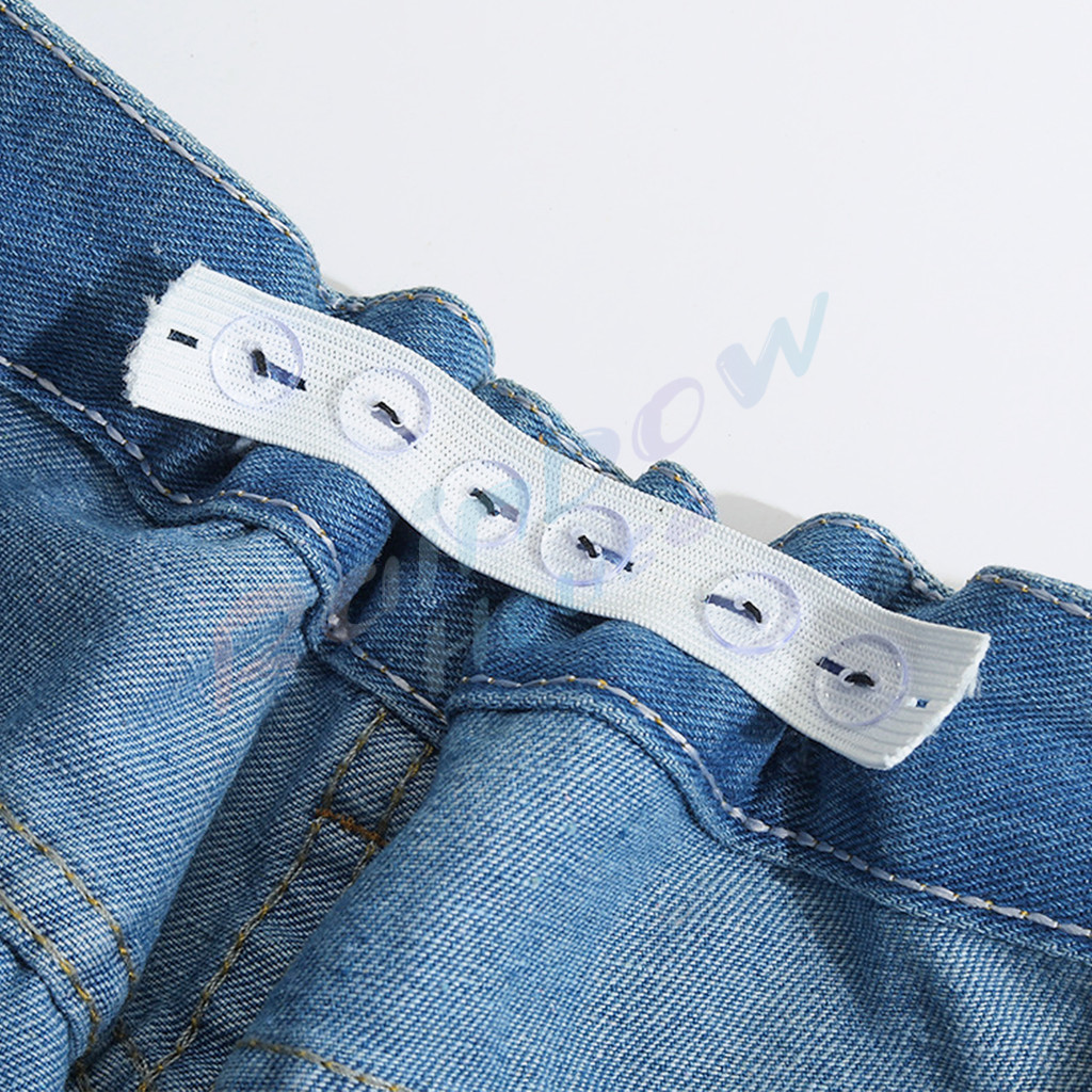 RH ยางยืดรังดุม ยางรังดุม ยางยืดกระดุม ชุดเย็บเสื้อผ้าพร้อมยางยืด Pants elastic waistband
