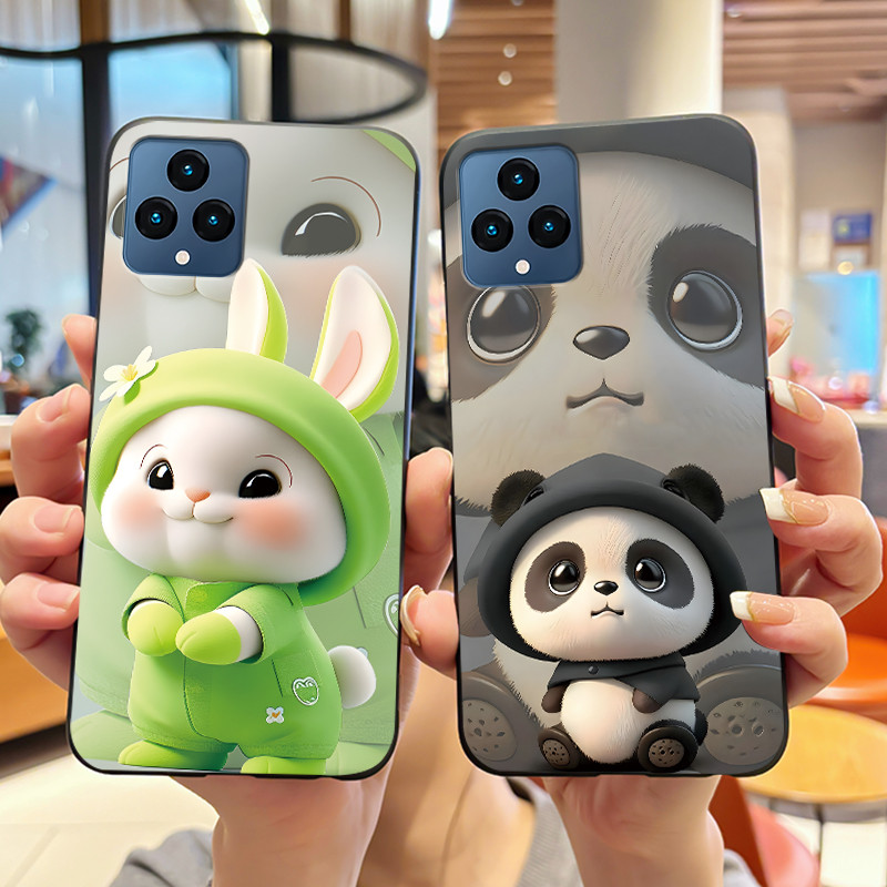 เคสโทรศัพท์สีดํายอดนิยมสําหรับ TCL T-Mobile REVVL 6 5G/T-Mobile T โทรศัพท์ 5G กันกระแทกนุ่มมีสไตล์สี