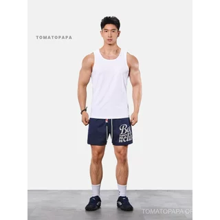 TOMATOPAPA Mens Simple Breathable Slim-fit Vest-High Elastic Sports Fitness Casual Fashion Sweat Vest