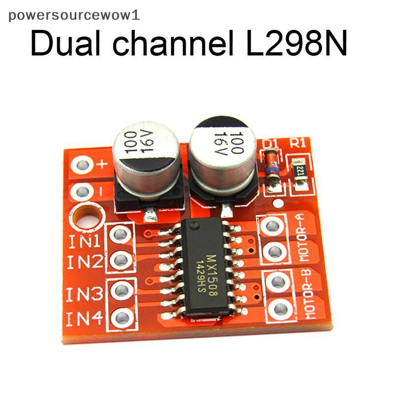 WOW Dual Channel DC Motor Driver Mini Module PWM ควบคุมความเร็ว Beyond L298N TH