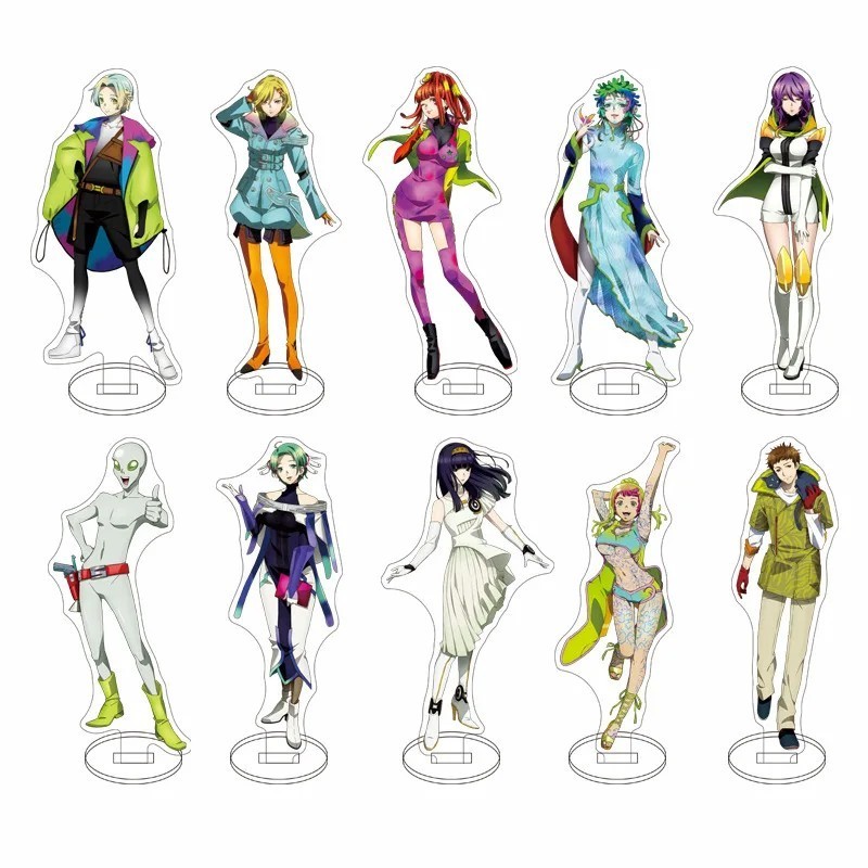 Gnosia Standee Model Setsu Character ขาตั้งอะคริลิคตกแต่งโต๊ะเรียน Gnosia Game Display ของขวัญที่สวย