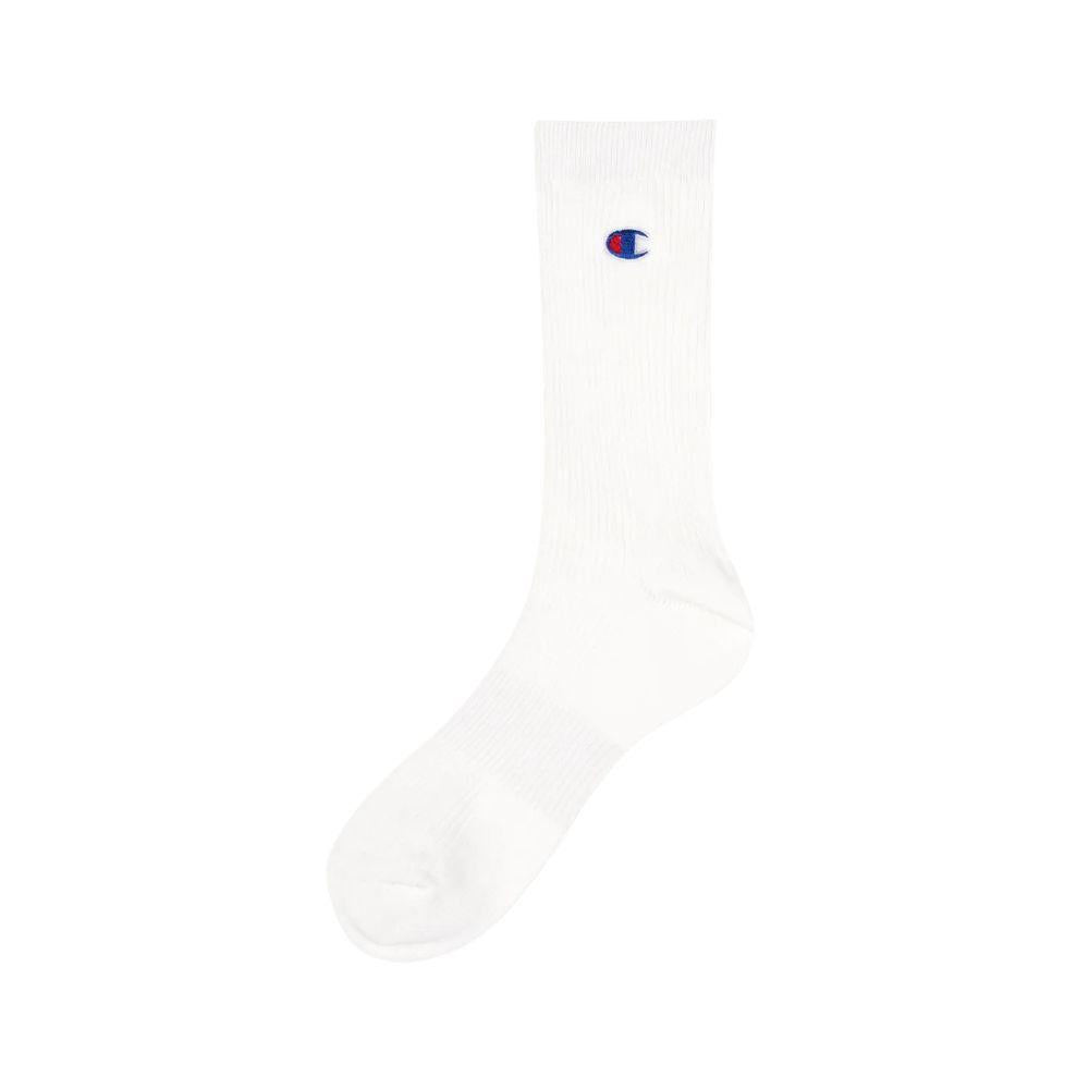 CHAMPION C Patch Crew Socks (3-Pack) ถุงเท้าสำหรับผู้ชายและผู้หญิง