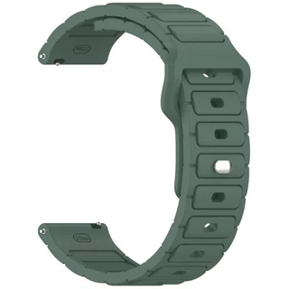 สายรัดซิลิโคนแบบสปอร์ต + เคสซิลิโคนเข้ากันได้สําหรับผู้เบิกทาง Garmin 165 เคส Soft Hollow Protector Cover Band สําหรับผู้ชายผู้หญิง