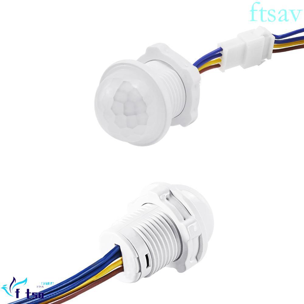 SWIFTSAVER อินฟราเรด Motion Sensor สวิทช์ LED PIR Sensor เครื่องตรวจจับ Delay SWITCH การเคลื่อนไหว S
