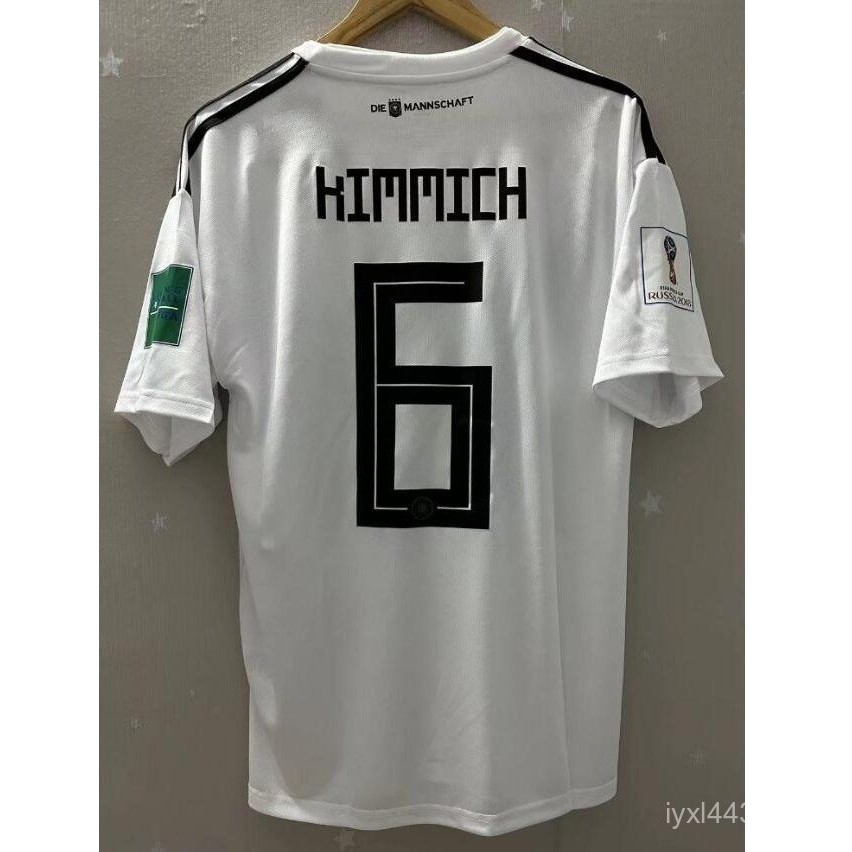 2018 Germany Home Retro Football Jersey KROOS MULLER Top Quality Custom Shirt