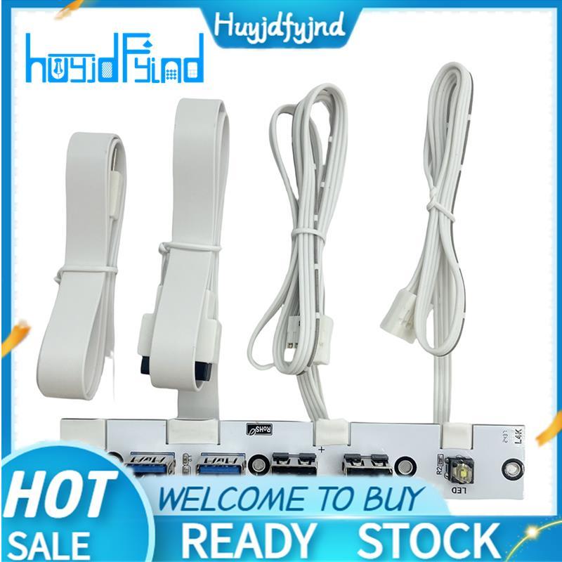 USB 3.0 แผงด้านหน้า Hub IO แผง 2 พอร์ต USB3.0 + 2-พอร์ต USB2.0 + 1 พอร์ต TYPE-C 20G + สวิทช์ LED สํา