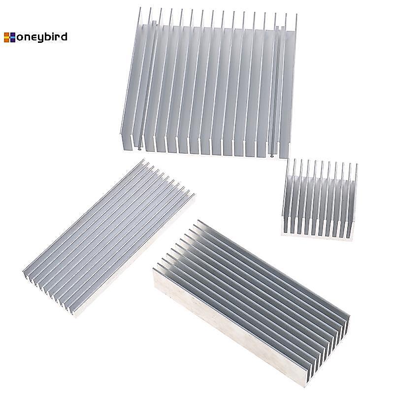 Honeybird ฮีทซิงค์อลูมิเนียม Extruderd ที่มีประสิทธิภาพสําหรับ High Power LED IC Chip Qui หม้อน้ําสําหรับการประชุมเชิงปฏิบัติการ Nice