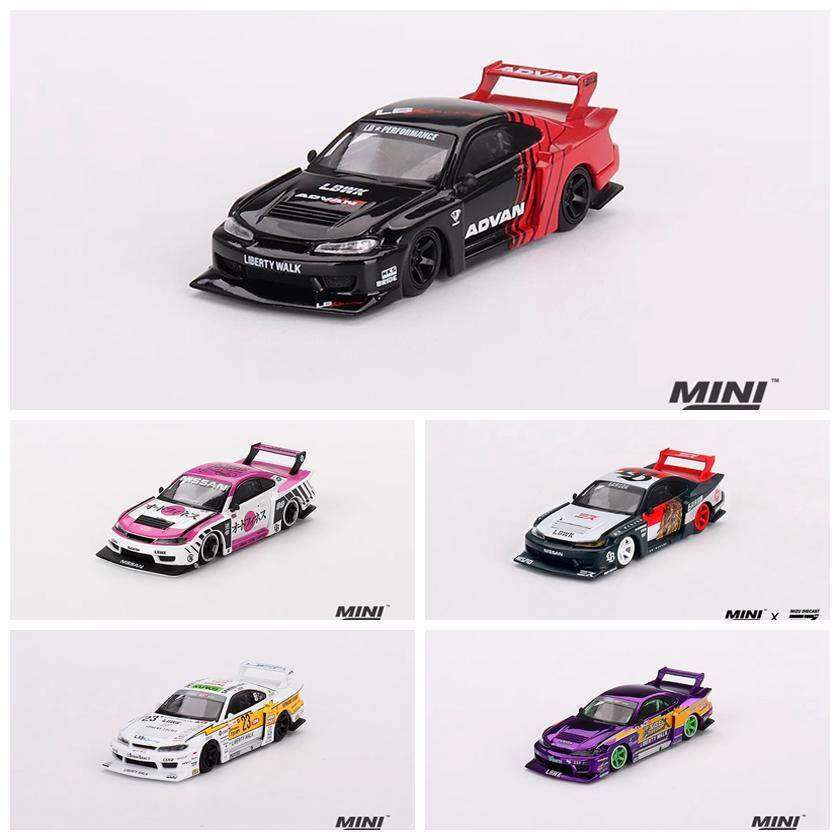 MINI GT 1:64 #649 โมเดลรถ Nissan S15 SILVIA ADVAN