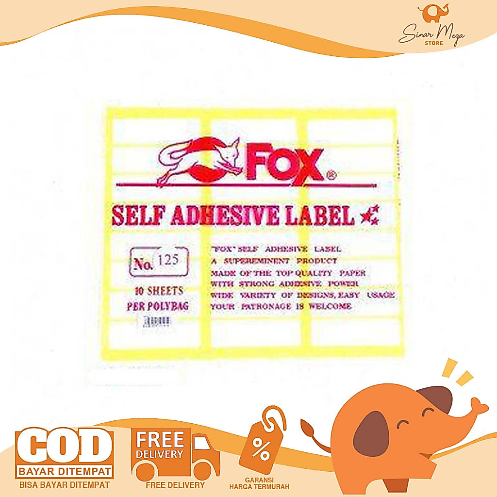 ป้าย Fox ราคาถูก No. 99 - 112