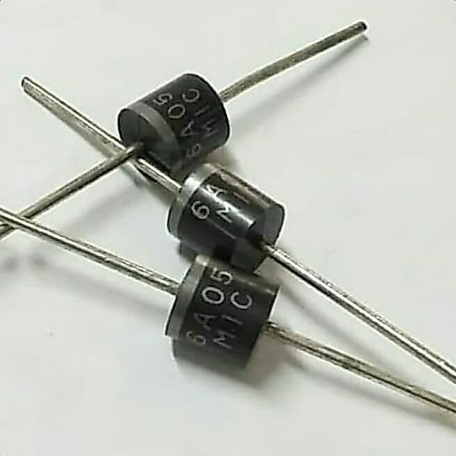 ไดโอด 6A 05 MIC 500V 6 Ampere