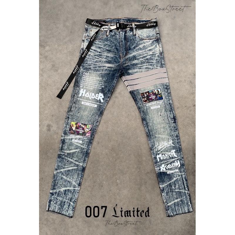 【SALE】007 GTA ลิมิเต็ด กางเกง3แถบ กางยีนส์ สไตล์ Holdem กางเกงทรงเอ