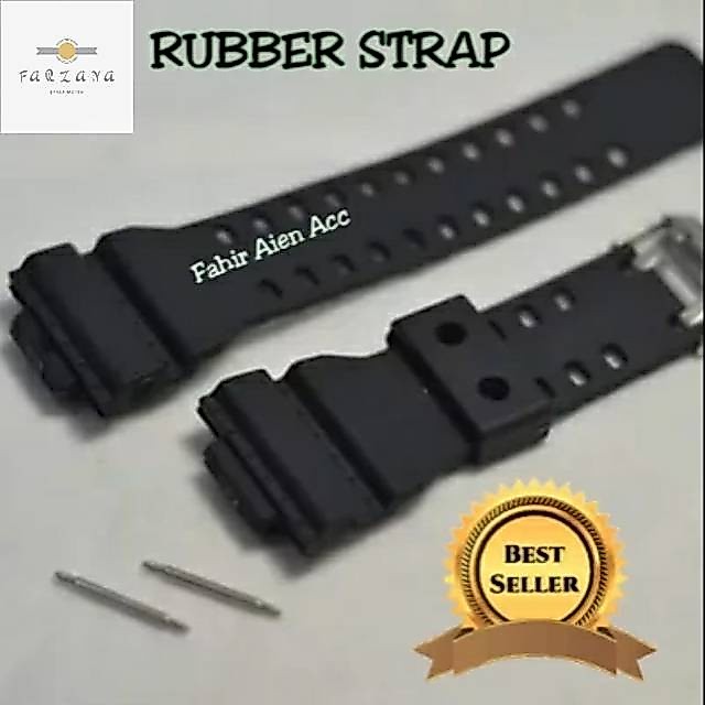 Strap By Farzana CASIO GDF-100 RUBBER WATCH STRAP CASIO G-SHOCK GDF-100 WATCH ฟรีปากกา