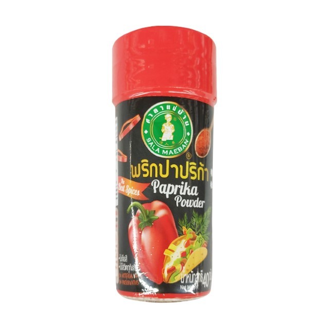 กรอบทอง พริกปาปิก้าป่น Golden Edge Paprika Powder 40g.