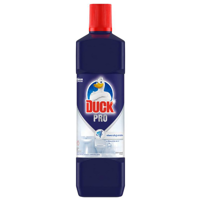 เป็ดมิสเตอร์มัสเซิลผลิตภัณฑ์ทำความสะอาดห้องน้ำสีม่วง 900มล แพค 2 DuckMuscleBathroomViole900mlX2 [8850175030522 ]