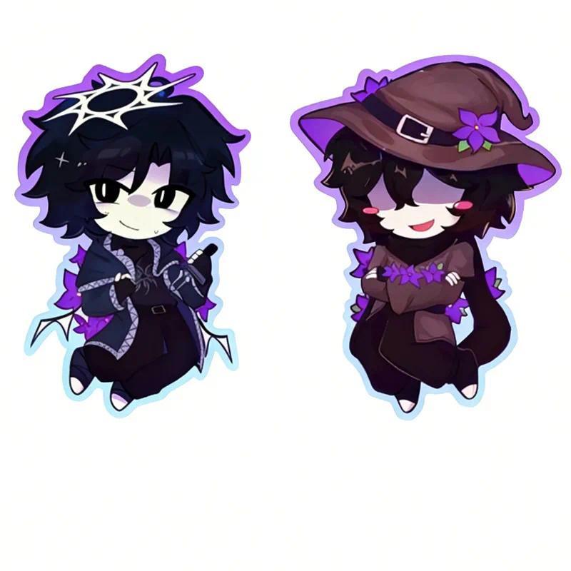RBLX Forsaken พวงกุญแจอะคริลิค two time & azure เกมการ์ตูนน่ารัก จี้ตัวละคร
