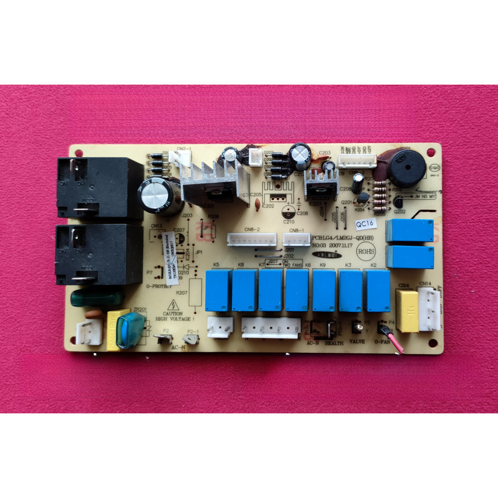 เดิม TCLRd52LG4 (01) เมนบอร์ดวงจรคอมพิวเตอร์ปรับอากาศ PCB: LG4 / LM2GJ-QD (HB)