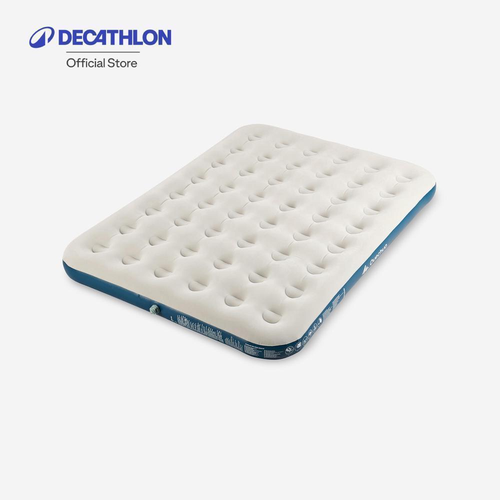 Decathlon Double Air Bed - 140Cm Air Basic ที่นอนสำหรับ 2 คนใช้ในการตั้งแคมป์ รุ่น Air Basic ขนาด 140 ซม. - White
