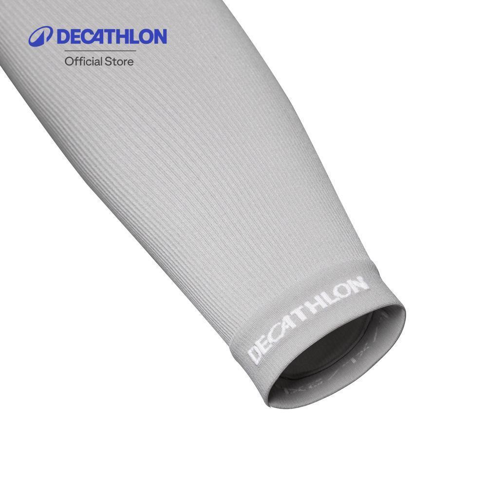 Decathlon Cycling Arm Cover UV Protect Pag Cn ปลอกหุ้มแขนกันรังสียูวี - Grey